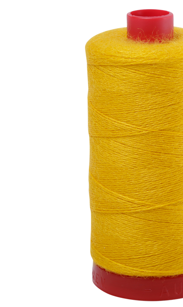 Aurifil Thread 8135 - Aurifil 12wt Lana Wool Thread - 350m