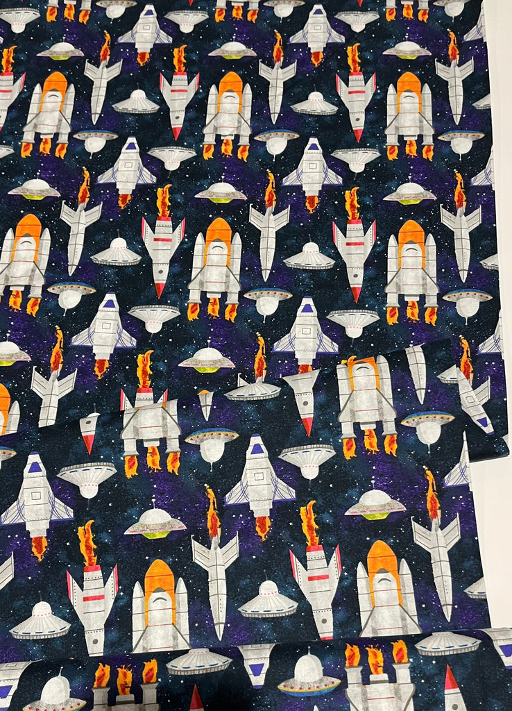 Blank Quilting Fabric Lost In Space Blank Quilting