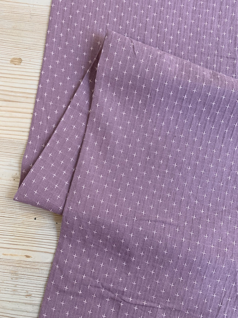 Diamond Textiles Fabric Lavender - Manchester Plus and Cross