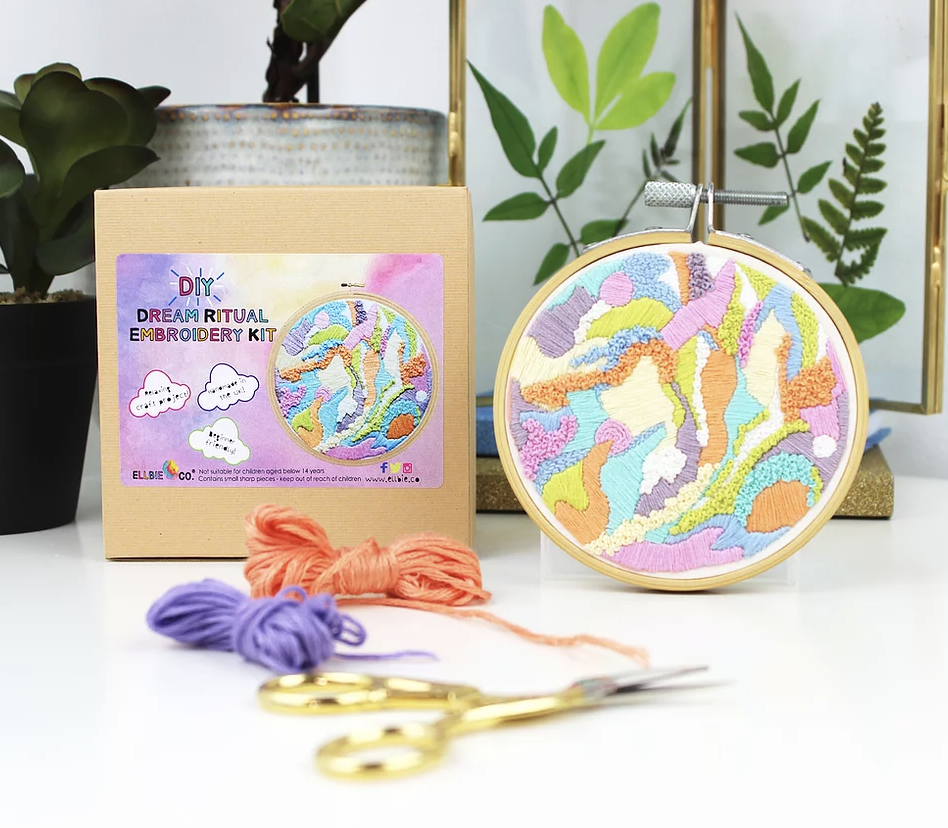 Ellbie Co Kits Dream Ritual Mini Embroidery Kit - Ellbie Co