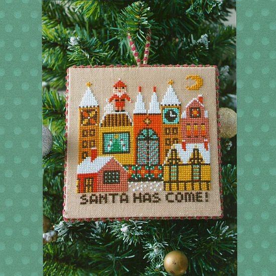 Gera! Embroidery Patterns Santa Has Come! 2 - Gera! Cross Stitch Patterns