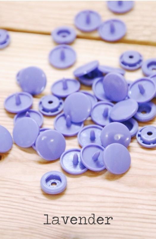 Kam Buttons Kam Snaps - 16 - Lavender
