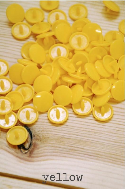 Kam Buttons Kam Snaps - 16 - Yellow