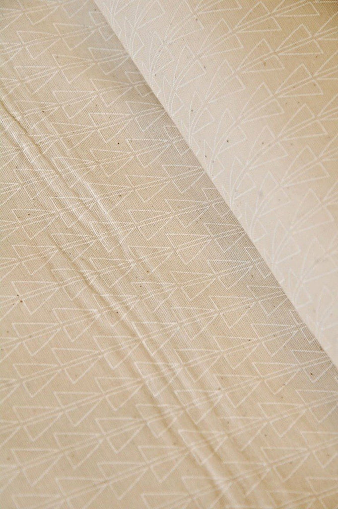 Kokka Fabric Points - White - Monochrome - Ellen Baker - Kokka