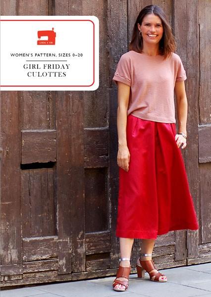 Liesl + Co Dress Patterns Girl Friday Culottes - Liesl & Co Patterns - PDF Version