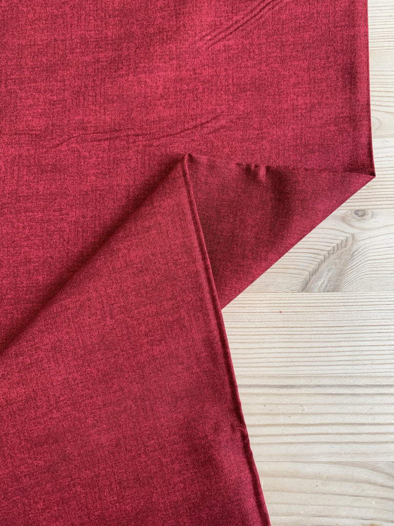 Makower Fabric Cardinal - Linen Texture - Makower