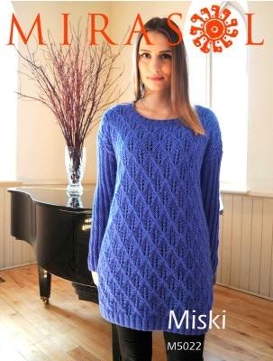 Mirasol Knitting Patterns Mirasol M5022 Oversize Tunic Knitting Pattern