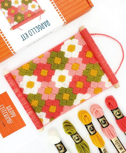 Oh Sew Bootiful Kits Flower Power - Bargello Tapestry Kit - Oh Sew Bootiful