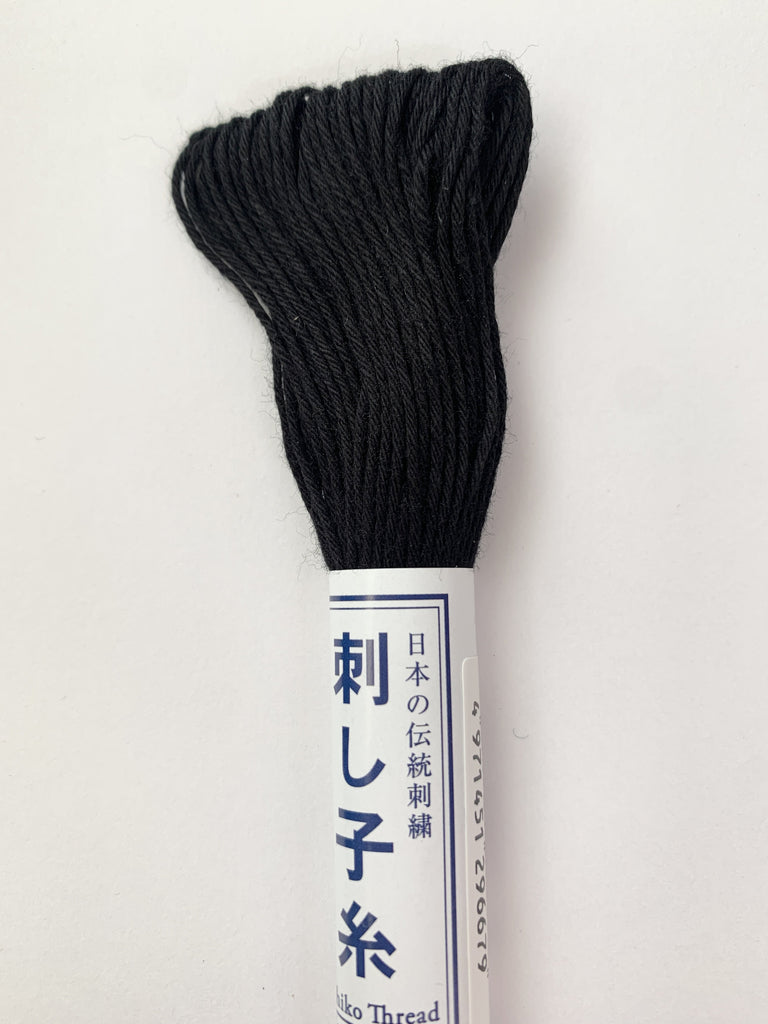 Olympus Thread Manufacturing Co. Thread Sashiko Thread - Black 20