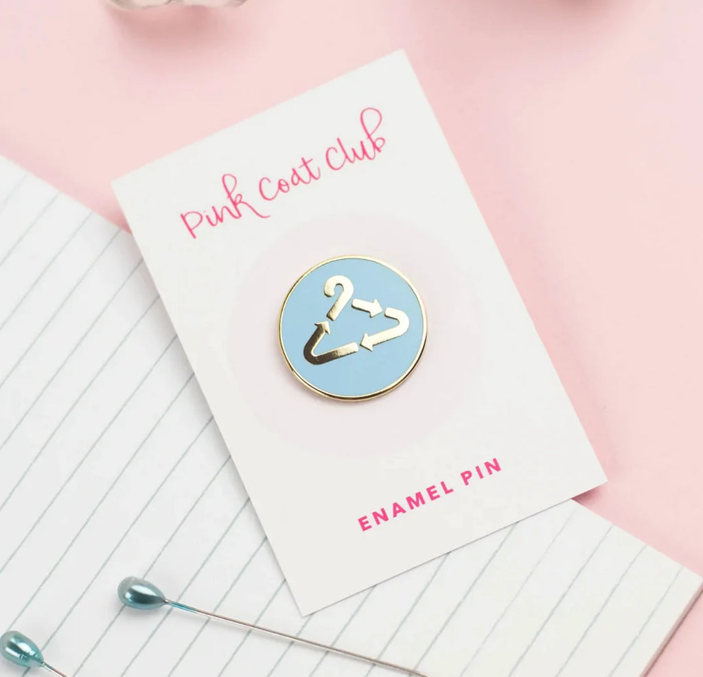 Pink Coat Club Gift Refashion - Enamel Pin - Pink Coat Club