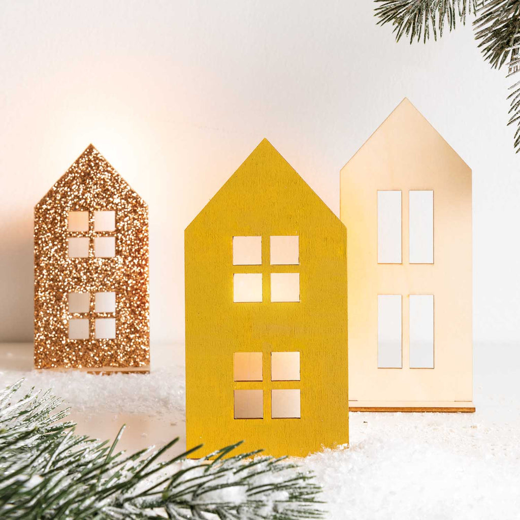 Rico Craft Supplies Wooden House Cut Outs - Rico