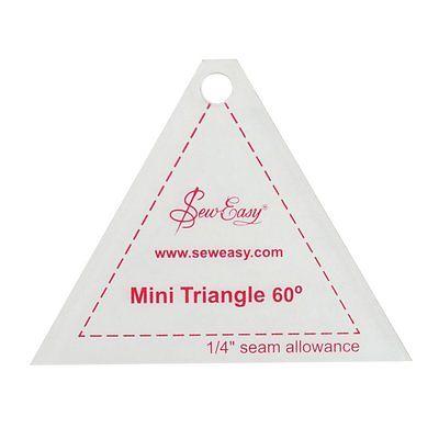 Sew Easy Rulers & Measures Mini 60 Degree Triangle Template