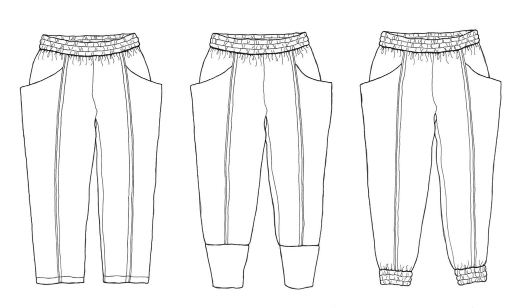 Sew Liberated Dress Patterns Arenite Pants - Sew Liberated - Paper Sewing Pattern