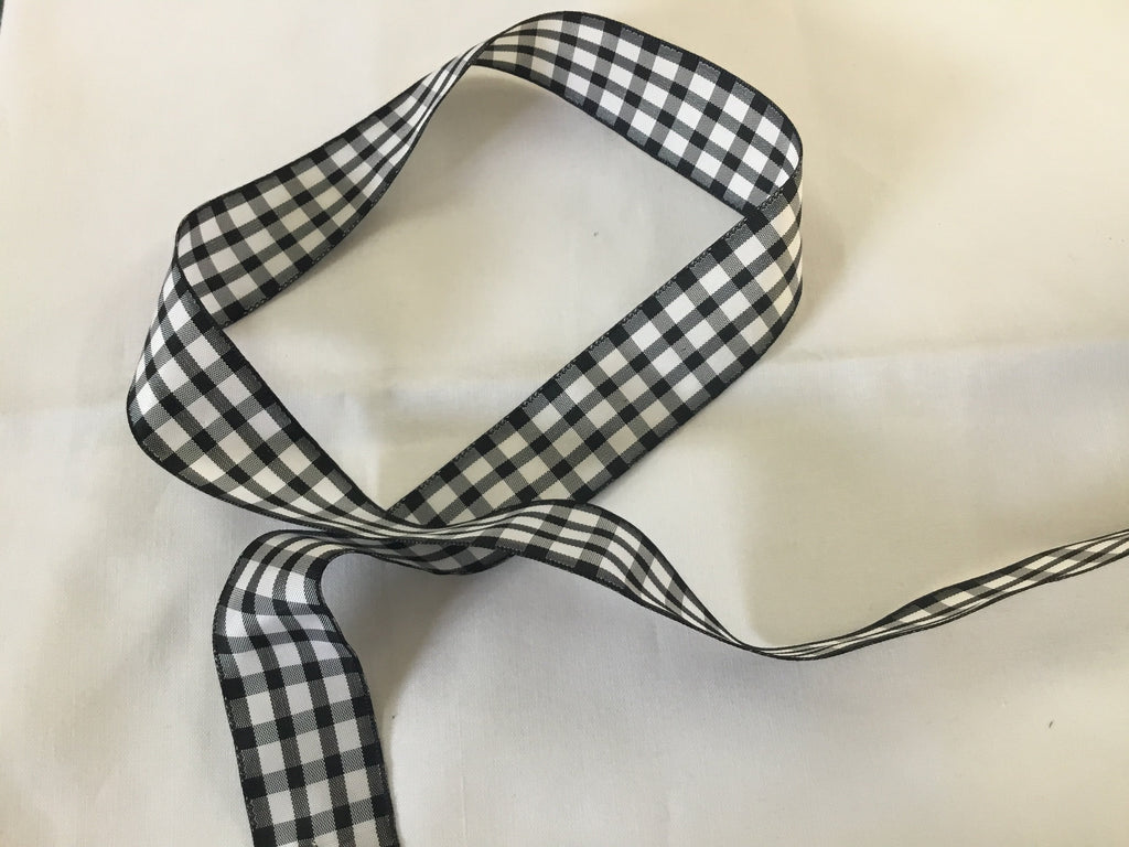 The Eternal Maker Ribbon and Trims Gingham Ribbon - 25mm