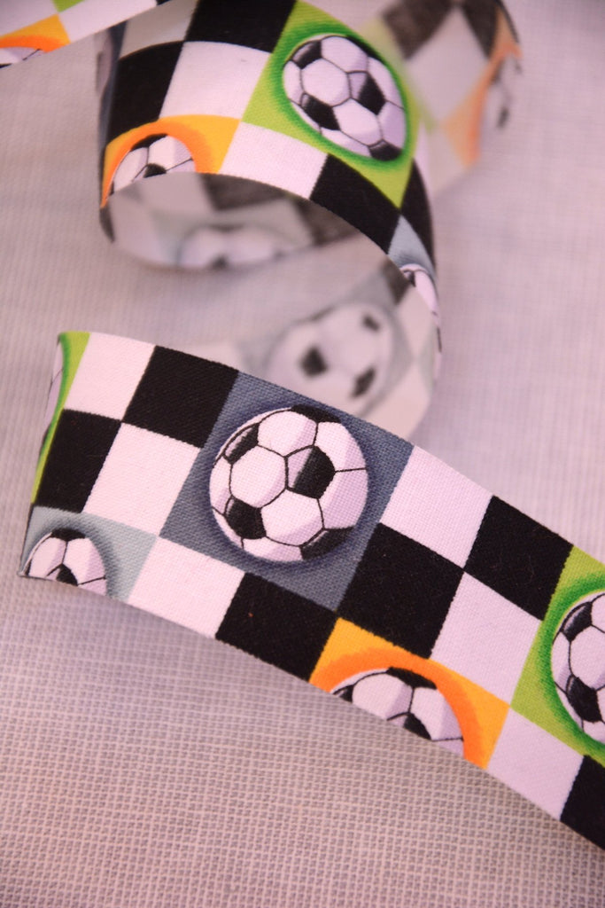 Unbranded Ribbon and Trims Football Check - 35mm