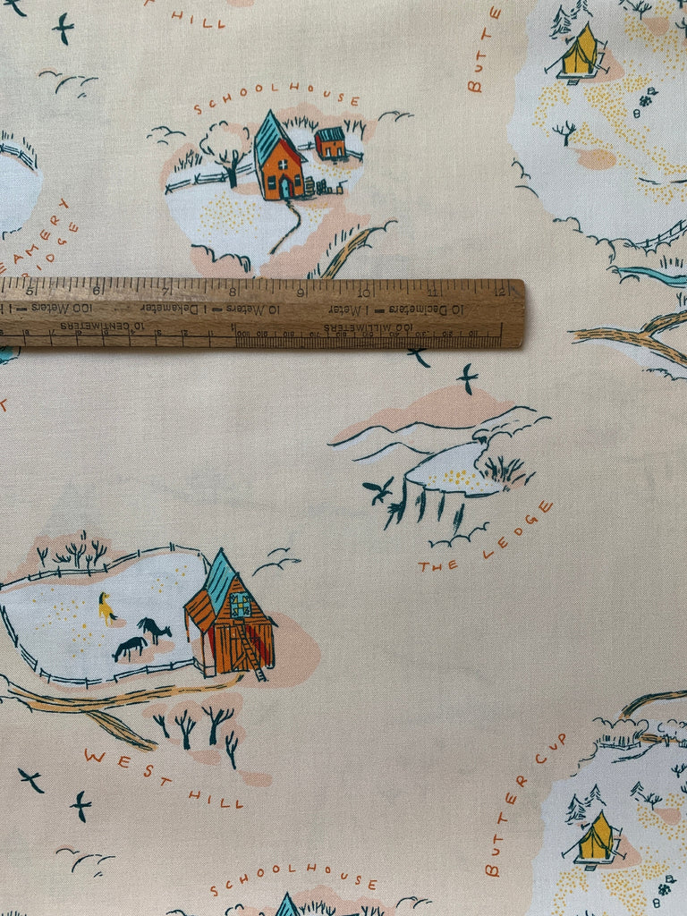Windham Fabrics Fabric West Hill Scenic - West Hill by Heather Ross