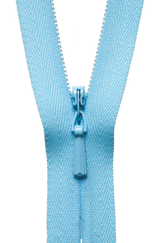 YKK Zippers 20cm/8" Concealed Zip - 026 Light Blue - Various Sizes