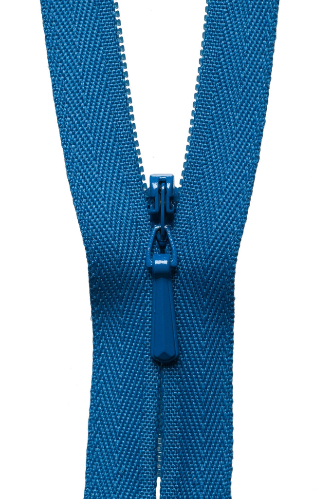 YKK Zippers Concealed Zip - 557 Saxe Blue - Various Sizes