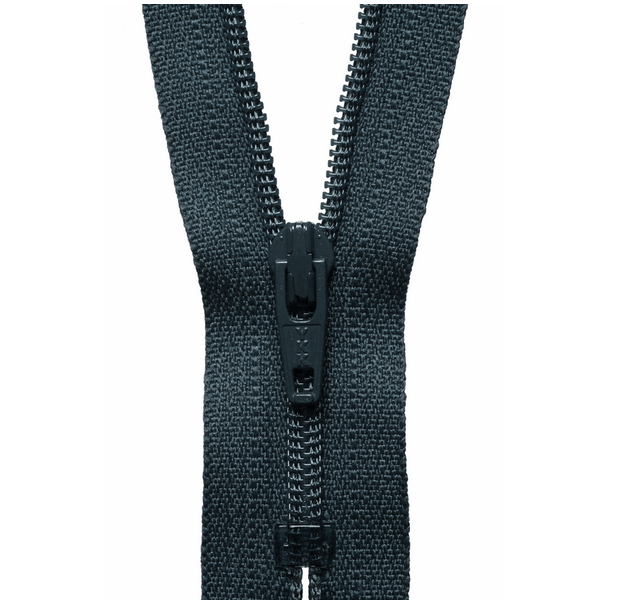 YKK Zippers Standard Zip - 20cm/ 8" -  579 Charcoal