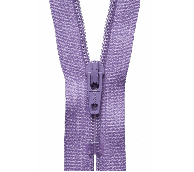 YKK Zippers Standard Zip - 20cm/ 8" - Light Orchid 244