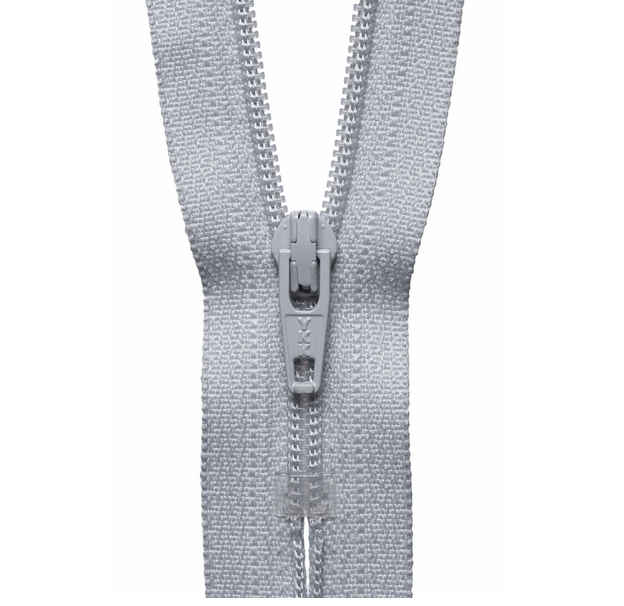 YKK Zippers Standard Zip - 20cm/ 8" - Silver 336