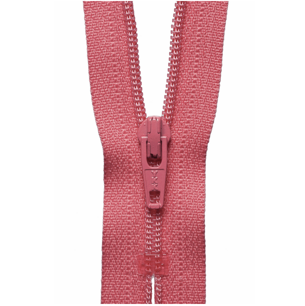 YKK Zippers Standard Zip - 30cm/12”- Coral Pink