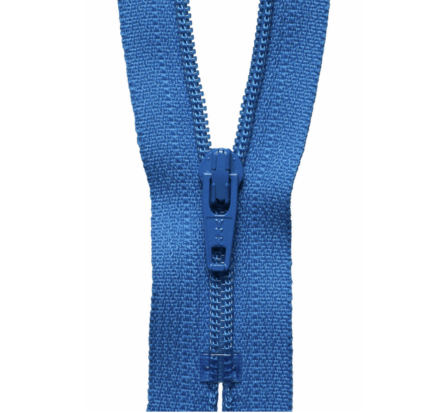 YKK Zippers Standard Zip - 56cm/ 22" -  Bright Blue 918