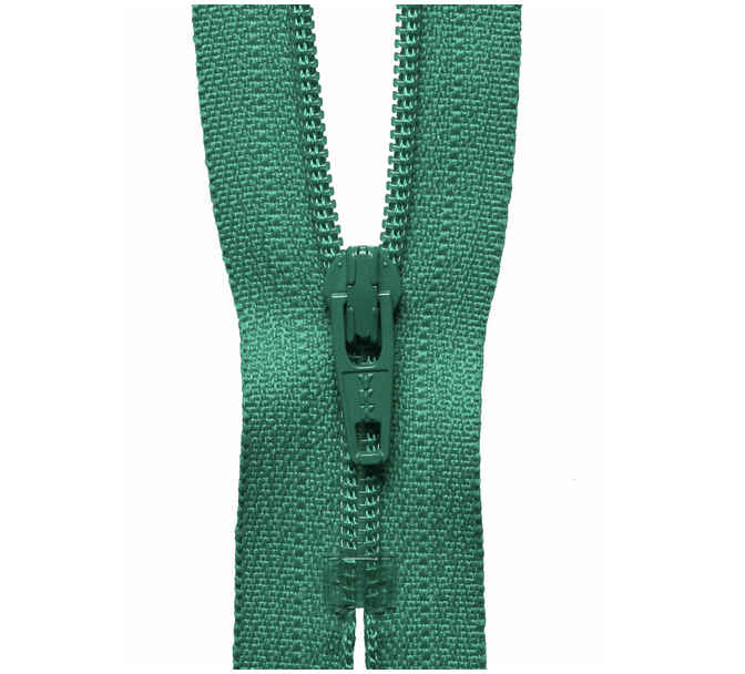 YKK Zippers Standard Zip - 56cm/ 22" - Bright Green 540