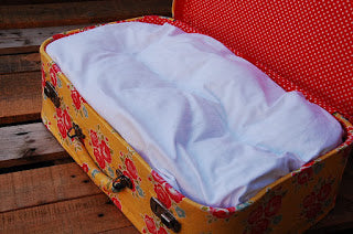Doll’s Bed in a Suitcase Sew Along Part 2 – Making the Mattress