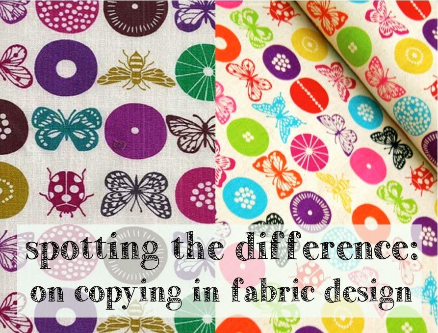 Spotting the difference: on copying in fabric design. - The Eternal Maker