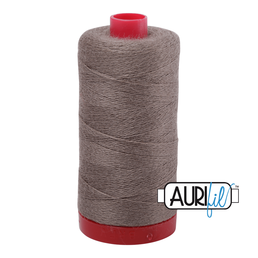 8905 - Aurifil 12wt Lana Wool Thread - 350m - The Eternal Maker - UK Fabric Shop
