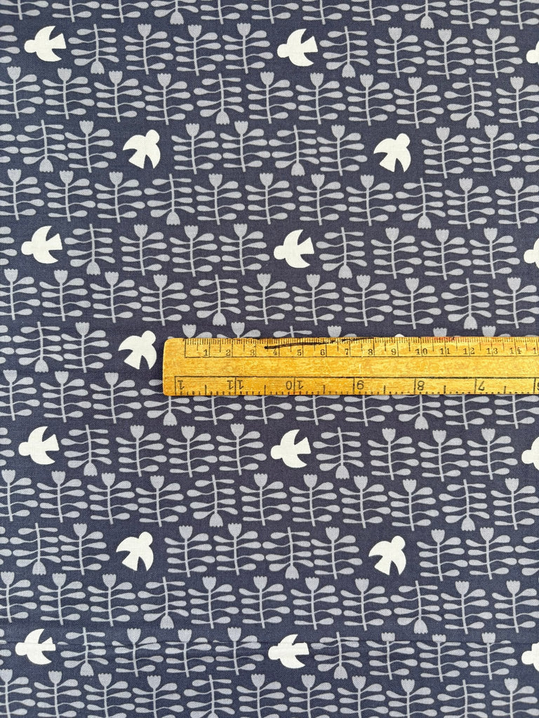 Among the Flowers - Oxford - Conway Cottage by Karen Lewis Textiles for Andover - The Eternal Maker - UK Fabric Shop