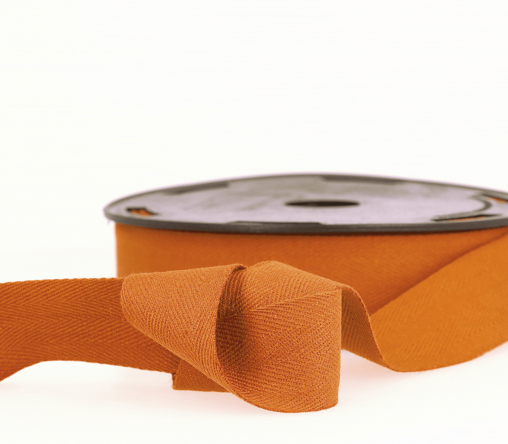 Apron Tape - 25mm - Rust - The Eternal Maker - UK Fabric Shop
