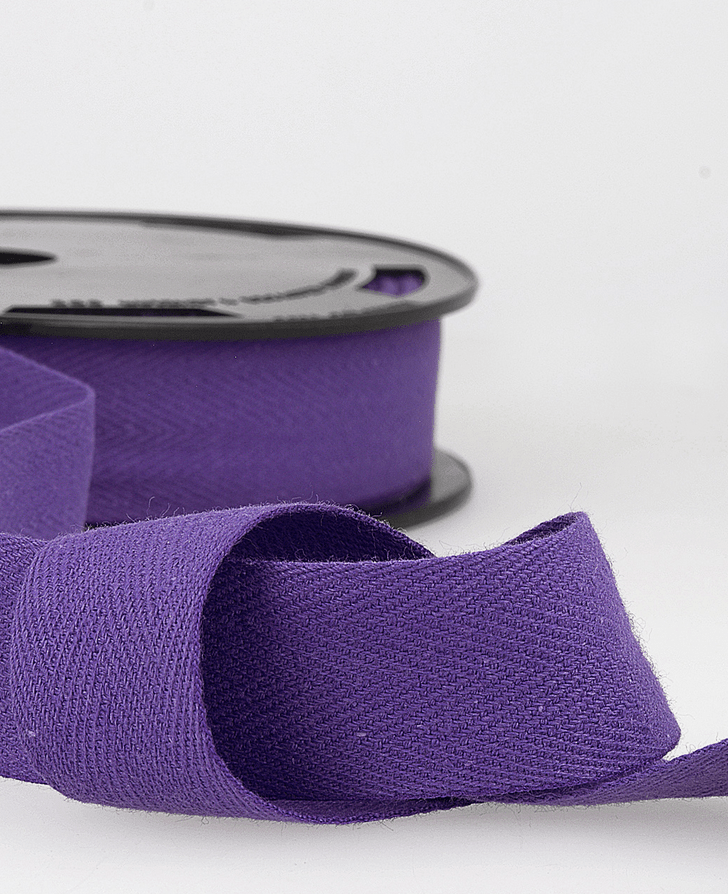 Apron Tape - 25mm - Violet - The Eternal Maker - UK Fabric Shop