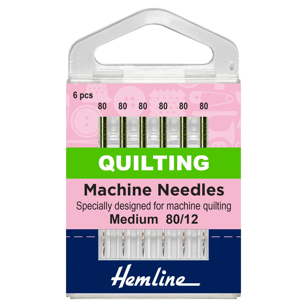 Assorted Quilting Medium Machine Needles - 80/12 - The Eternal Maker - UK Fabric Shop