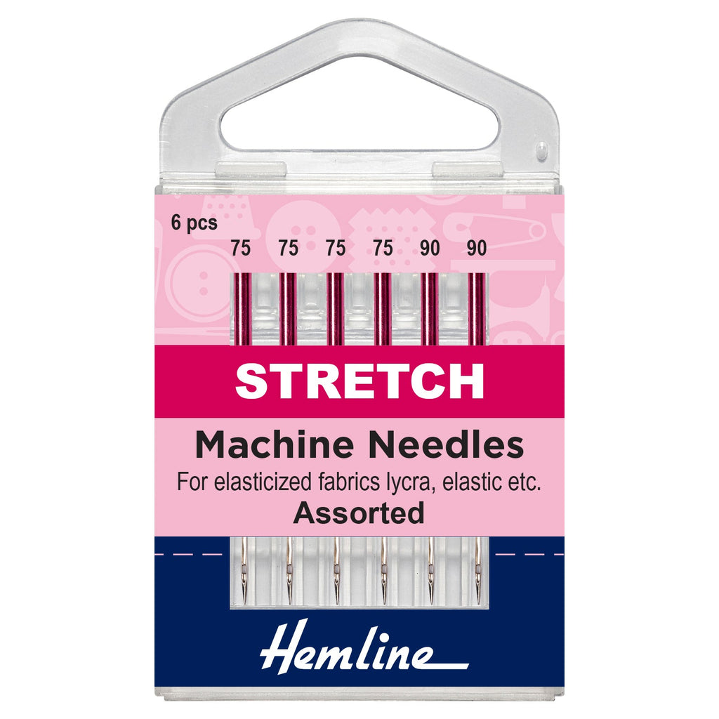 Assorted Stretch Machine Needles - sizes 75 and 90 (H102.99) - The Eternal Maker - UK Fabric Shop