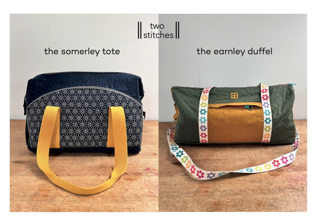 Bag Making Weekender - Earnley or Somerley - WAITING LIST - The Eternal Maker - UK Fabric Shop