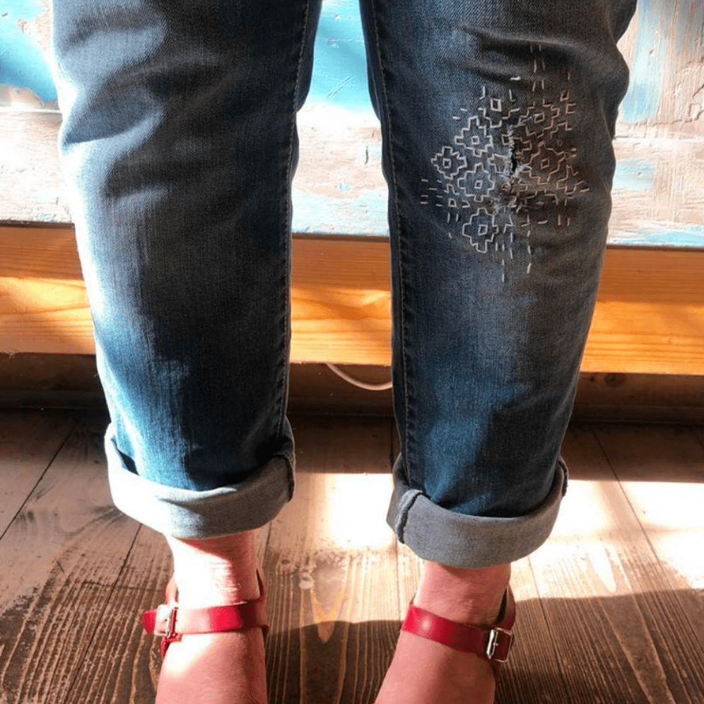 Boro and Visible Mending - Hand Stitching Workshop - £25 - The Eternal Maker - UK Fabric Shop