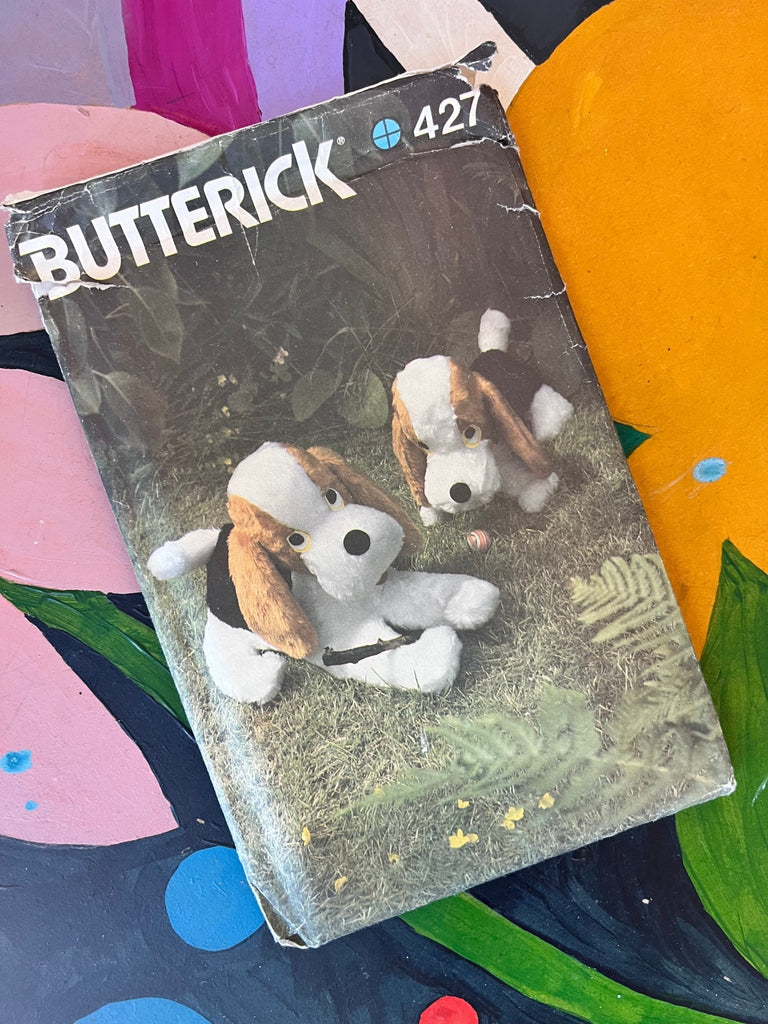 Butterick - 427 Basset Dog - Vintage Sewing Pattern - The Eternal Maker - UK Fabric Shop