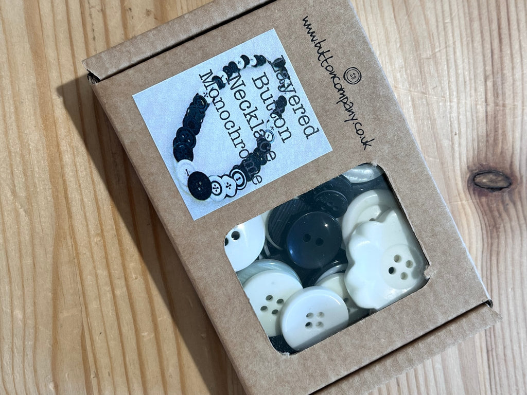 Button Necklace Kit - The Eternal Maker - UK Fabric Shop