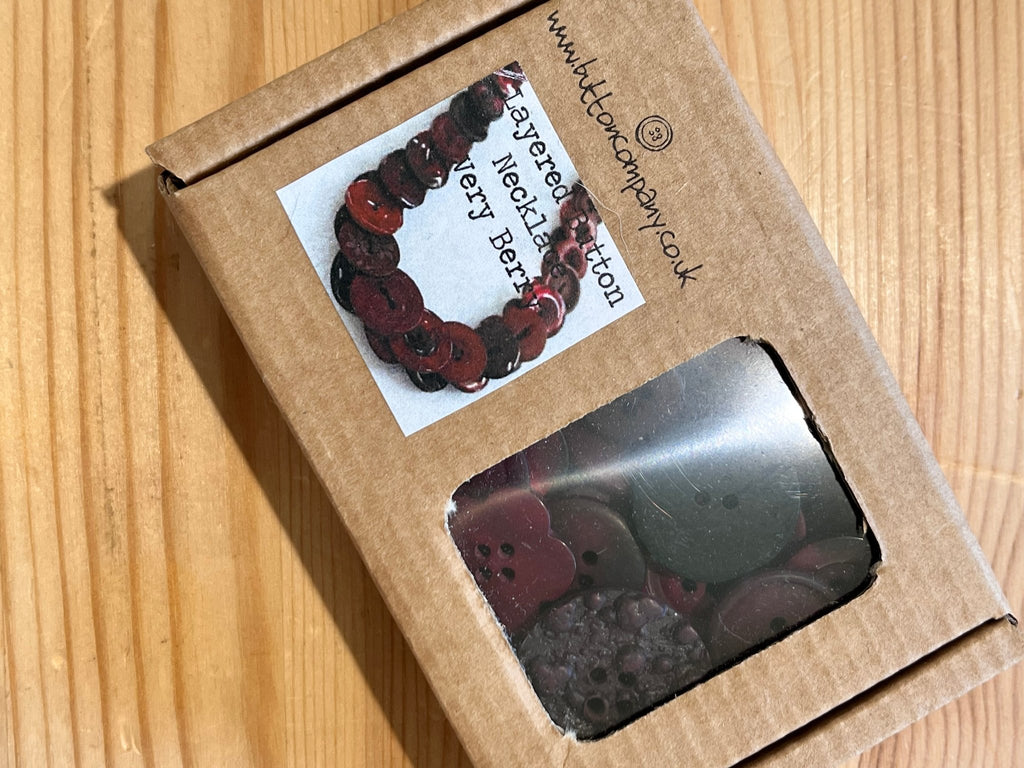 Button Necklace Kit - The Eternal Maker - UK Fabric Shop