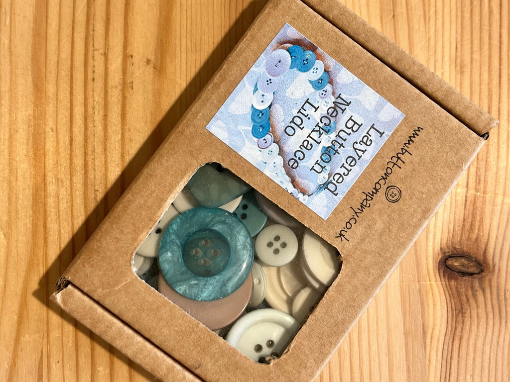Button Necklace Kit - The Eternal Maker - UK Fabric Shop