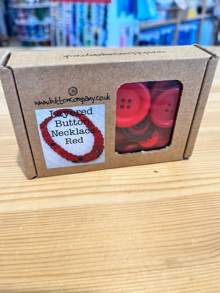 Button Necklace Kit - The Eternal Maker - UK Fabric Shop