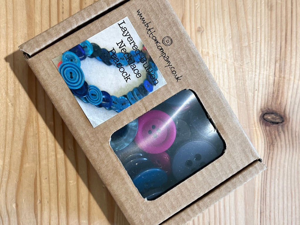 Button Necklace Kit - The Eternal Maker - UK Fabric Shop