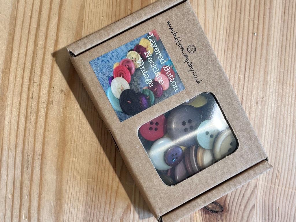 Button Necklace Kit - The Eternal Maker - UK Fabric Shop