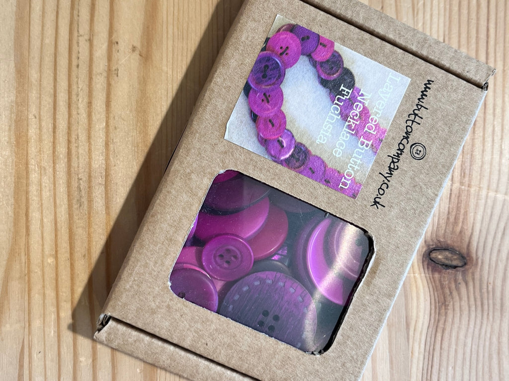 Button Necklace Kit - The Eternal Maker - UK Fabric Shop