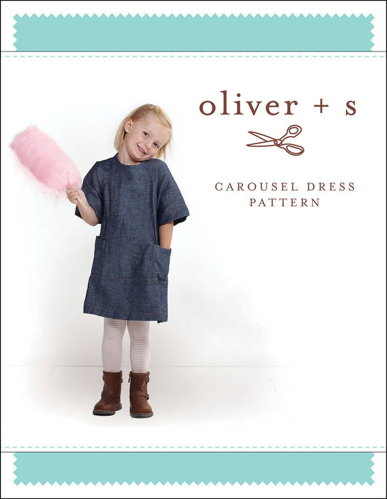 Carousel Dress Childrens Clothes Sewing Pattern - Oliver + S - 6 months to 4 years - The Eternal Maker - UK Fabric Shop