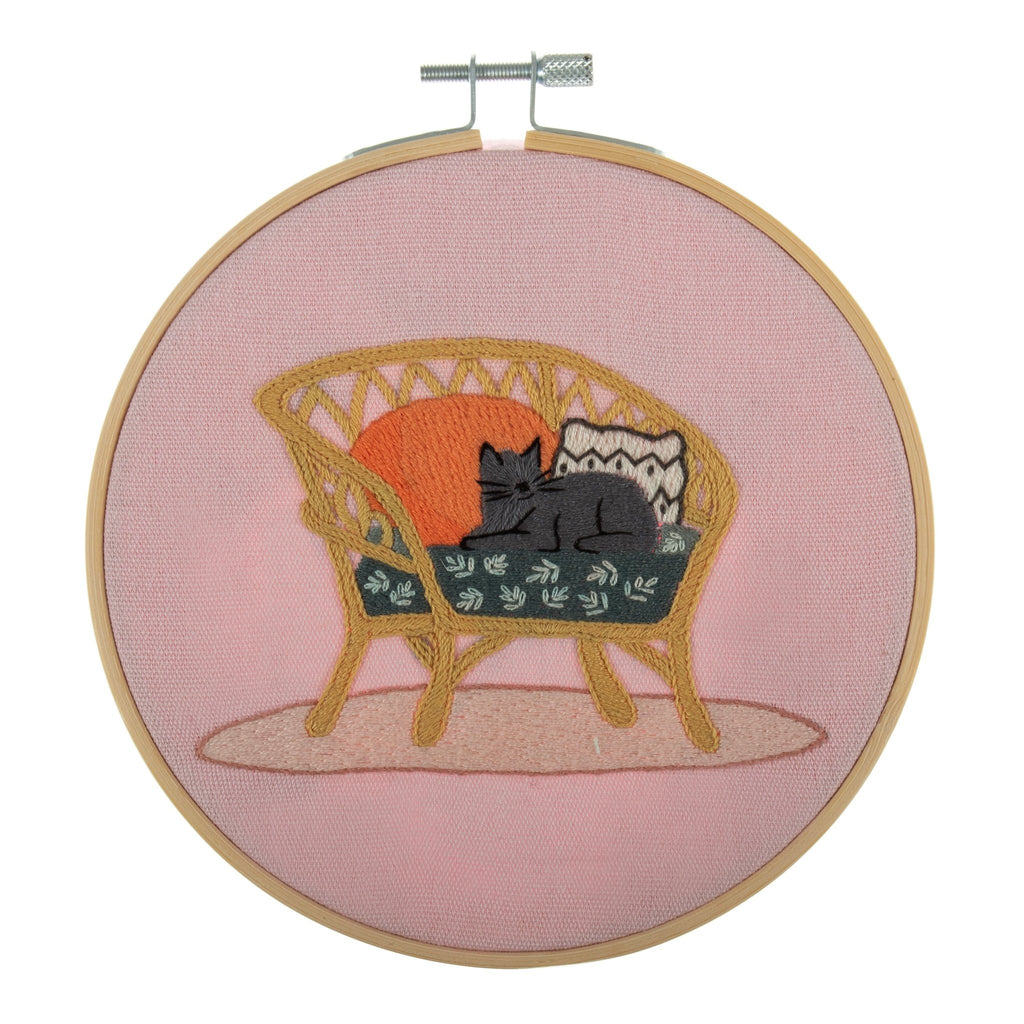 Cat - Embroidery Kit - Trimits - The Eternal Maker - UK Fabric Shop