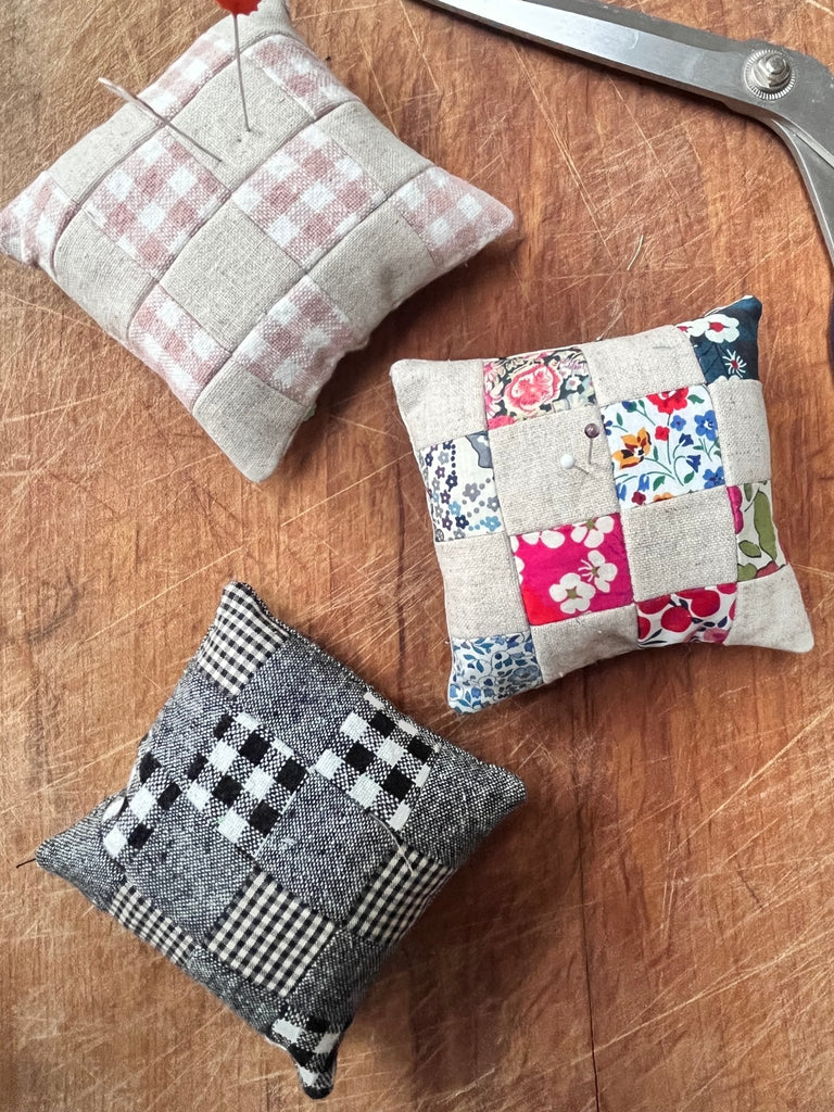 Checkerboard Pincushion - Digital Download Instant Pattern - The Eternal Maker - UK Fabric Shop
