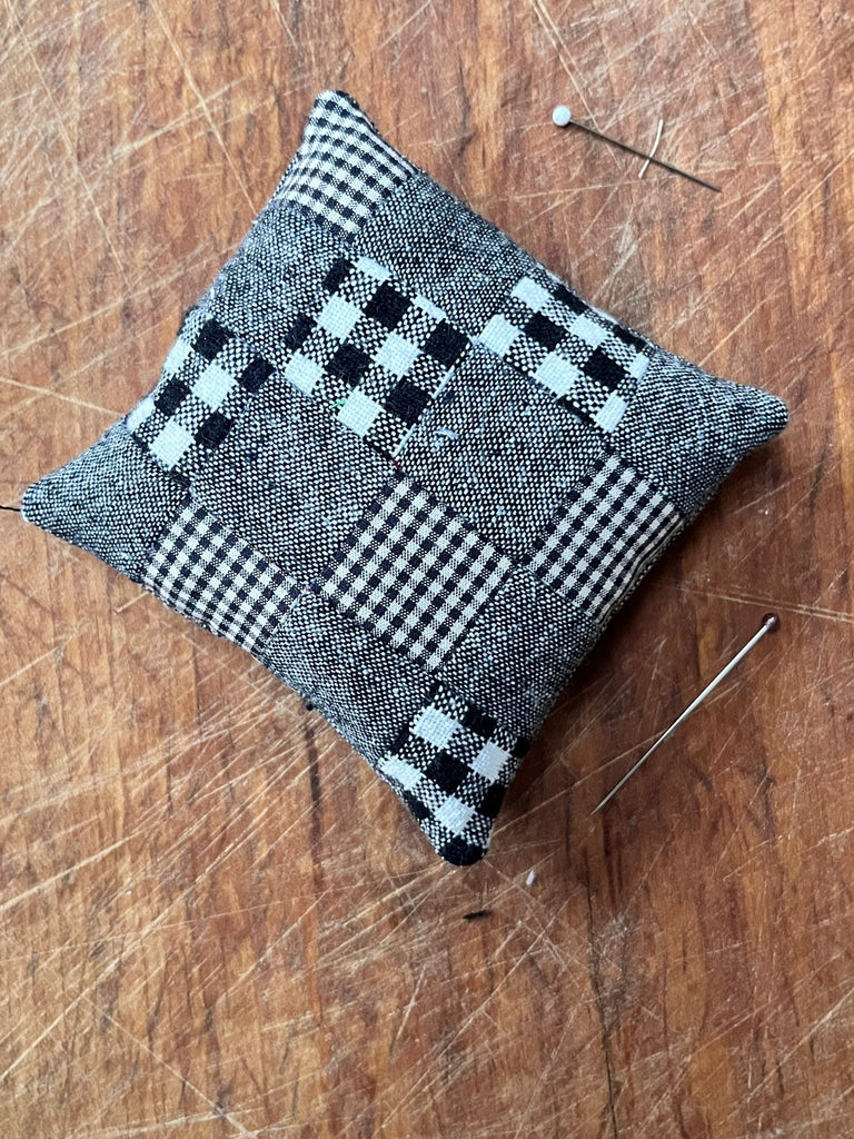 Checkerboard Pincushion - Digital Download Instant Pattern - The Eternal Maker - UK Fabric Shop